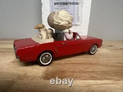 Precious Moments Just Me And You With The Horizon In View'65 Mustang WithCOA