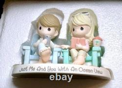 Precious Moments Just Me & You With an Ocean View Romantic Couple Collectible