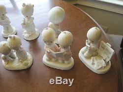Precious Moments LOT OF 14 PCS, see figurine list in item description