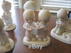 Precious Moments LOT OF 14 PCS, see figurine list in item description