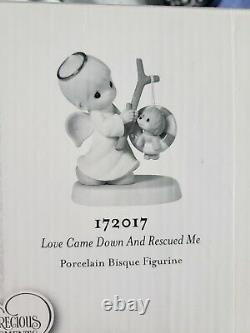 Precious Moments LOVE CAME DOWN AND RESCUED ME #172017 RARE BRAND NEW
