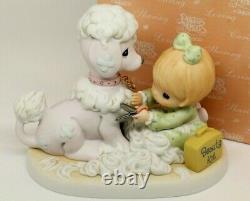 Precious Moments LOVING, CARING AND SHEARING 898414 Limited Edition / Poodle