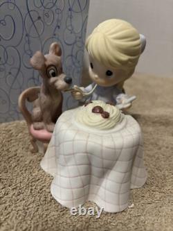 Precious Moments Lady & The Tramp The Shortest Distance Between Two Hearts. Rare