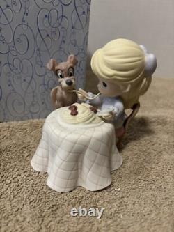 Precious Moments Lady & The Tramp The Shortest Distance Between Two Hearts. Rare