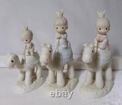 Precious Moments Large 9+ Inch 3 Wise Men Nativity Set