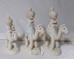 Precious Moments Large 9+ Inch 3 Wise Men Nativity Set