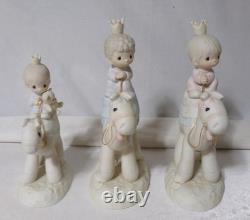 Precious Moments Large 9+ Inch 3 Wise Men Nativity Set