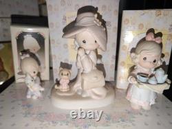 Precious Moments Large Collection Of Porcelain Figures, Books, And More