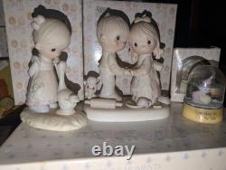 Precious Moments Large Collection Of Porcelain Figures, Books, And More