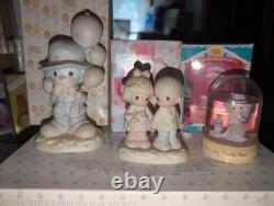 Precious Moments Large Collection Of Porcelain Figures, Books, And More