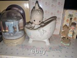 Precious Moments Large Collection Of Porcelain Figures, Books, And More