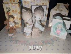 Precious Moments Large Collection Of Porcelain Figures, Books, And More