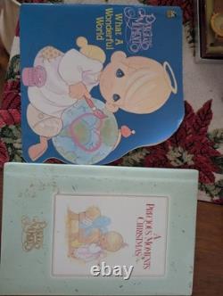 Precious Moments Large Collection Of Porcelain Figures, Books, And More