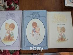 Precious Moments Large Collection Of Porcelain Figures, Books, And More