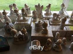 Precious Moments Large Lot Of Figures Some Ornaments