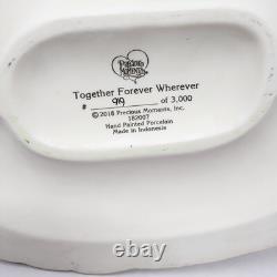 Precious Moments Large Porcelain Figurine Together Forever Wherever Limited Ed