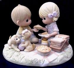 Precious Moments Life's A Picnic With My Honey Rare Limited Edition 3000 Boxed