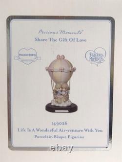 Precious Moments Life's A Wonderful Air-venture With You 149026 Hot Air Balloon