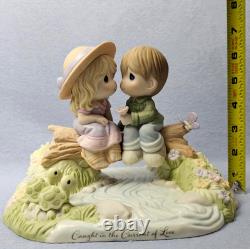 Precious Moments Limited Edition #670/3000 Caught in The Current of Love 183003