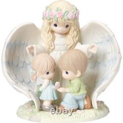 Precious Moments Limited Edition Big Guardian Angel Protecting Children Figurine