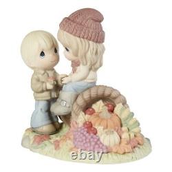 Precious Moments Limited Edition Couple on Large Cornucopia Figurine 211022