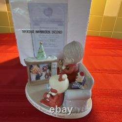 Precious Moments Limited Edition Porcelain Rudolph Family Christmas Figurine