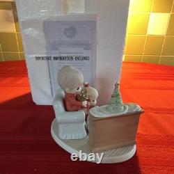 Precious Moments Limited Edition Porcelain Rudolph Family Christmas Figurine