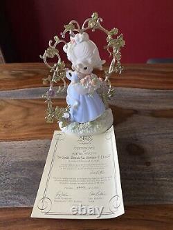 Precious Moments Limited Edition Set of 3 with COAs only 15,000 made