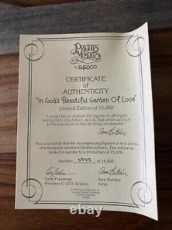 Precious Moments Limited Edition Set of 3 with COAs only 15,000 made