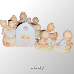 Precious Moments Lot (9-Piece Set) by David and Jonathan Collectible Figurines