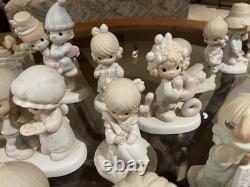 Precious Moments Lot Figurines In Orig 1980s-1990s Vintage