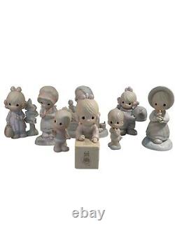 Precious Moments Lot Multiple Figures All Different Sizes 10pc READ