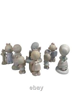 Precious Moments Lot Multiple Figures All Different Sizes 10pc READ