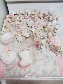 Precious Moments Lot Of 26 Extremely Rare & Valuable Ornaments/over $900