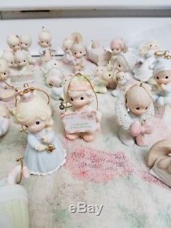 Precious Moments Lot Of 26 Extremely Rare & Valuable Ornaments/over $900