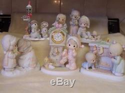 Precious Moments Lot Of 37 Figurines Excellent Condition 1975-2002
