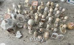 Precious Moments Lot Of 47 Figurines, Vintage great condition