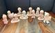 Precious Moments Lot Of 10 Figurines Holiday, Christmas, Winter Themed