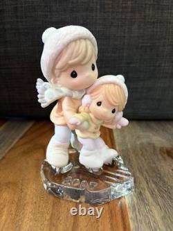 Precious Moments Lot of 10 Figurines Holiday, Christmas, Winter themed