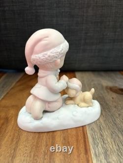 Precious Moments Lot of 10 Figurines Holiday, Christmas, Winter themed