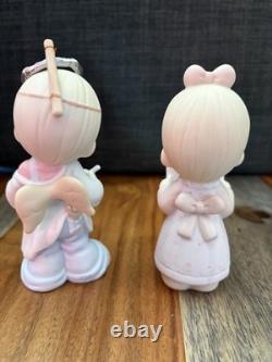 Precious Moments Lot of 10 Figurines Holiday, Christmas, Winter themed