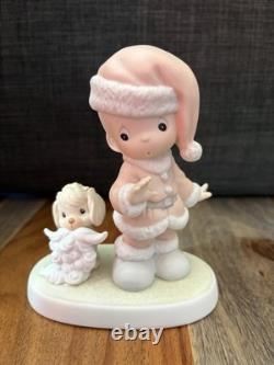 Precious Moments Lot of 10 Figurines Holiday, Christmas, Winter themed