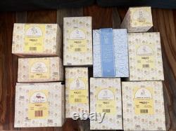 Precious Moments Lot of 10 Figurines Holiday, Christmas, Winter themed