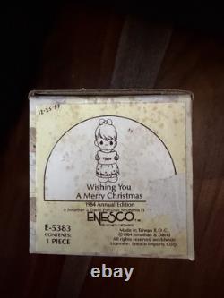 Precious Moments Lot of 10 Figurines Holiday, Christmas, Winter themed
