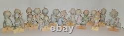 Precious Moments Lot of 17 from 80's & 90's All with boxes
