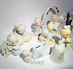 Precious Moments Lot of 20 (19 Figurines 1979-1999) (Applause Winnie Doll 1993)