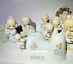 Precious Moments Lot of 20 (19 Figurines 1979-1999) (Applause Winnie Doll 1993)