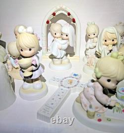 Precious Moments Lot of 20 (19 Figurines 1979-1999) (Applause Winnie Doll 1993)