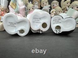 Precious Moments Lot of 23 Annual Christmas figurines Years 1998-2020 No Defects