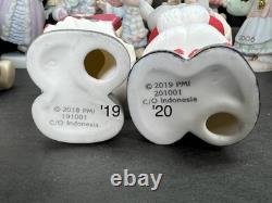 Precious Moments Lot of 23 Annual Christmas figurines Years 1998-2020 No Defects